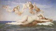 Alexandre  Cabanel The Birth of Venus oil painting artist